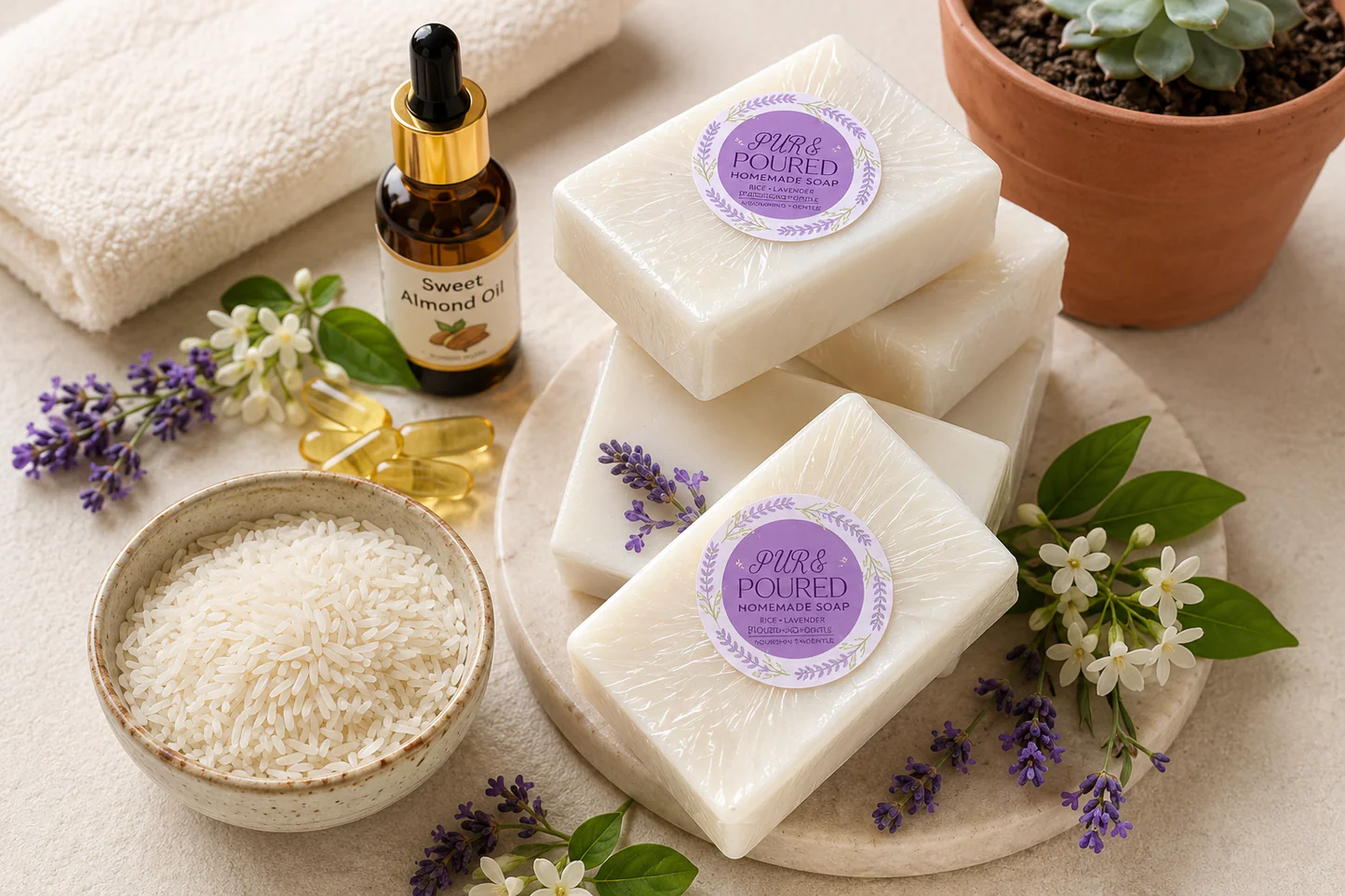 Brightening Rice Soap